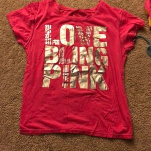 Pink t shirt